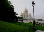 Paříž Sacre Coeur na Montmartru