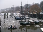 Hamburg, přístaviště historických lodí